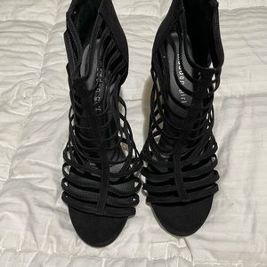 Women’s black high heels